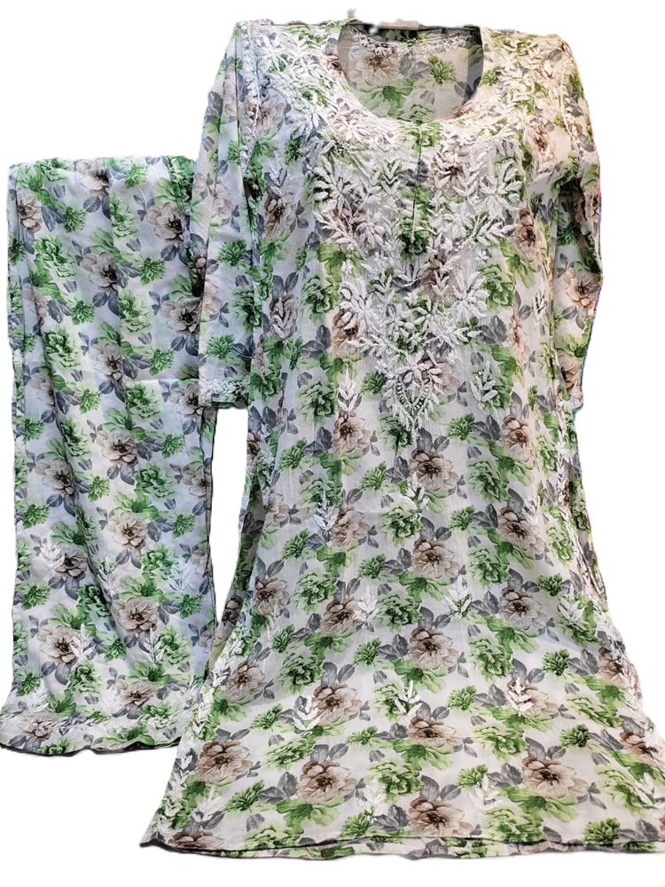 Malmal cotton Palazzo set