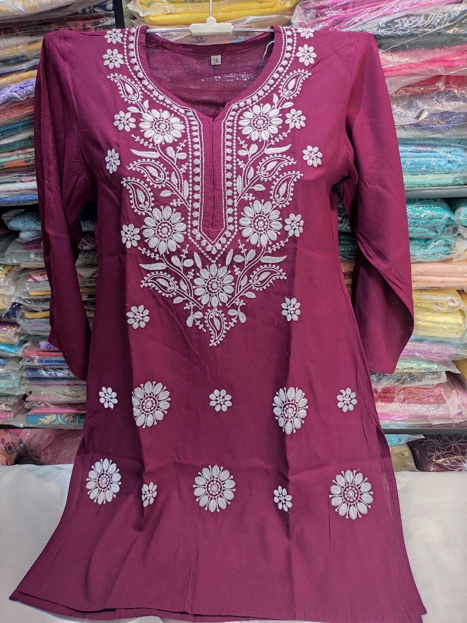 Lucknowi Chikankari Top