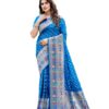 Premium Paithani Bandhej Silk Saree
