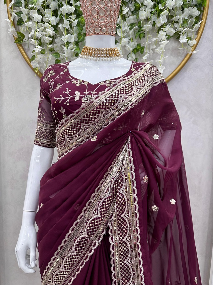 Designer Tibby Silk Saree