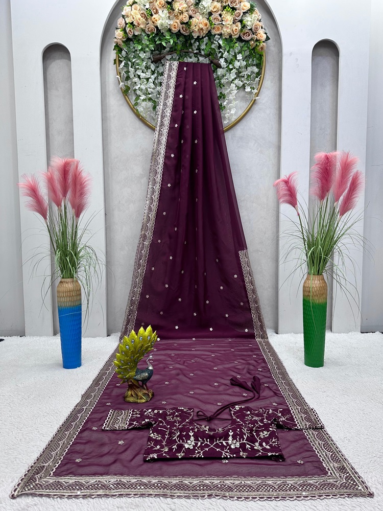 Designer Tibby Silk Saree