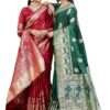 Pure Kanjivaram Soft Satin Silk Saree