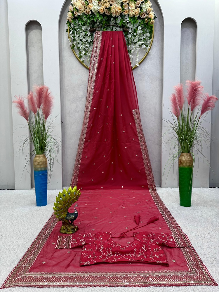 Designer Tibby Silk Saree