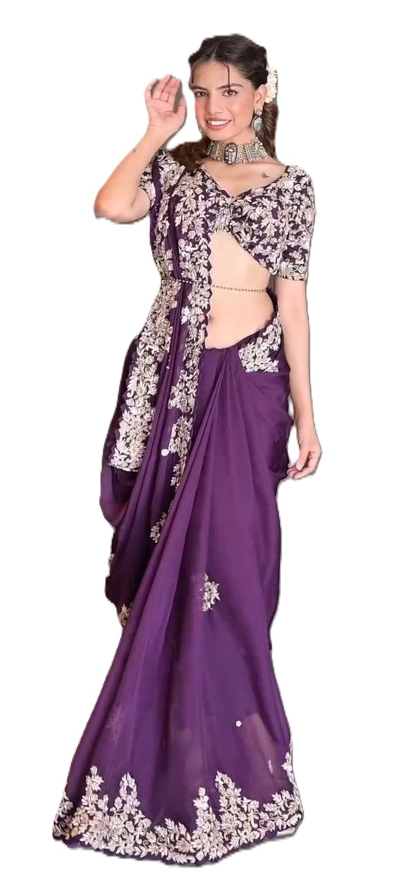 Designer Jimmy Chu Saree