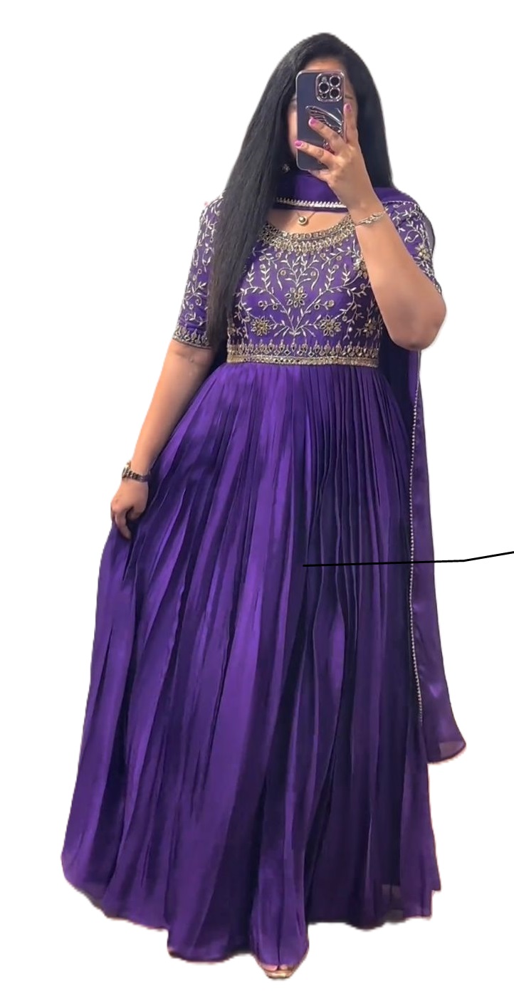 Ankle Length Kurta with Designer Dupatta