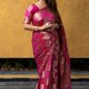Pure Bandhej Silk saree