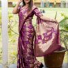 Pure Bandhej Silk saree