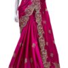 Designer Japan Satin Saree with Coded Sequins