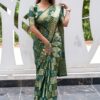 Pure Bandhej Silk saree