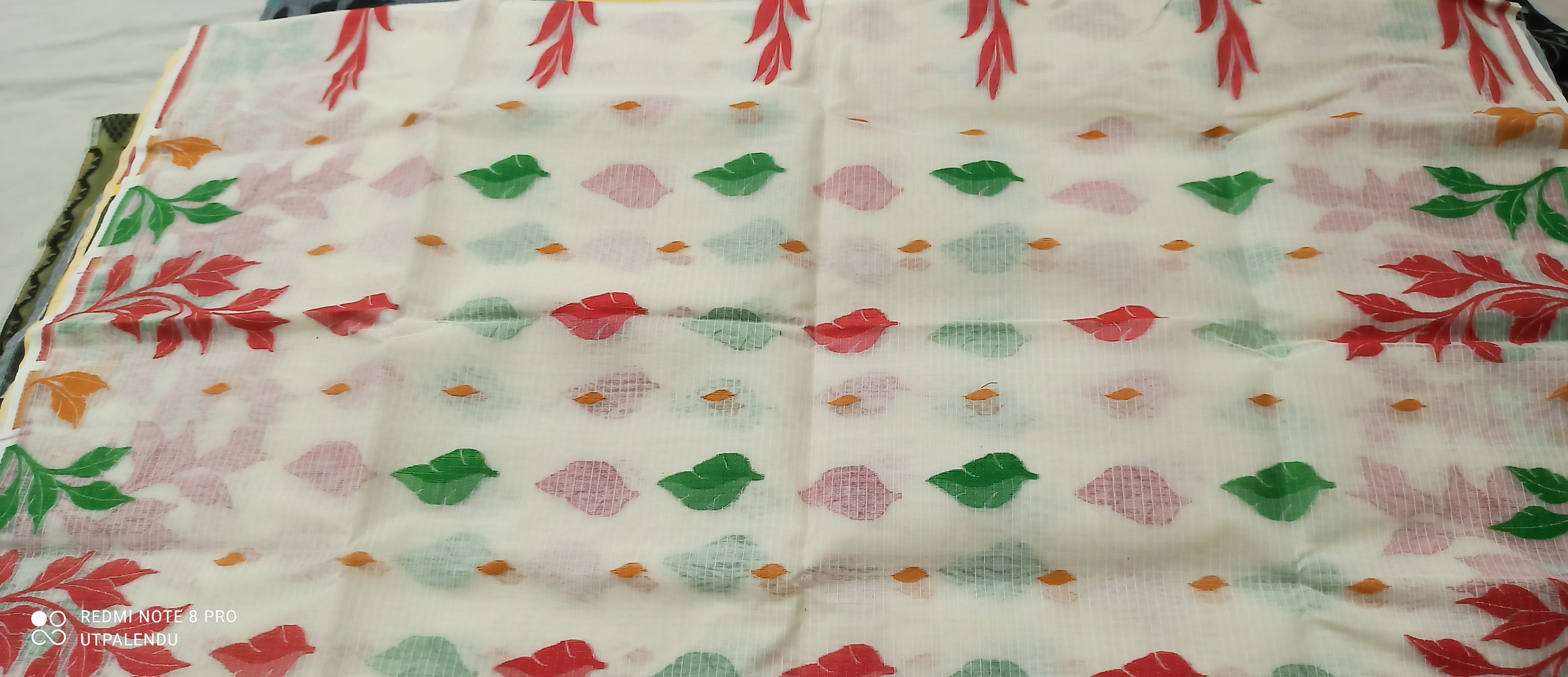 Dhakai Jamdani Pure Cotton Saree