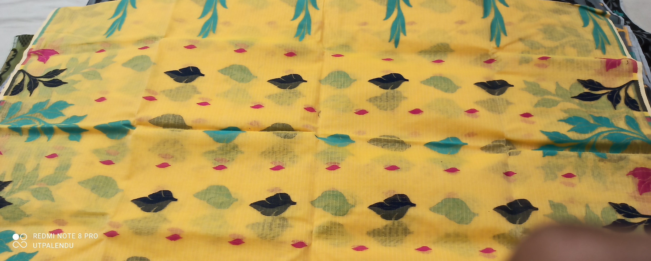 Dhakai Jamdani Pure Cotton Saree