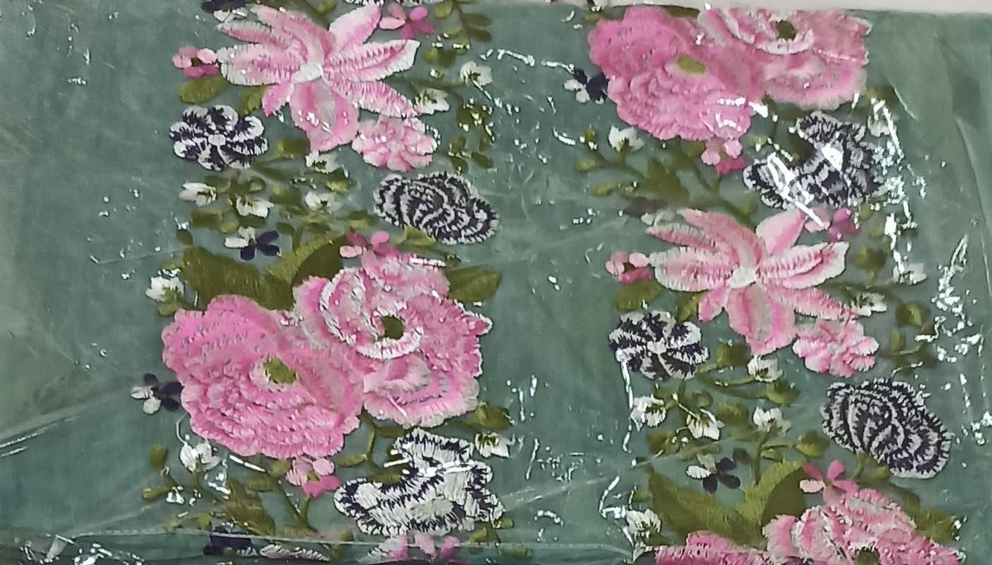 Malmal Organza Saree