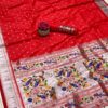 Banarasi soft silk Paithani saree