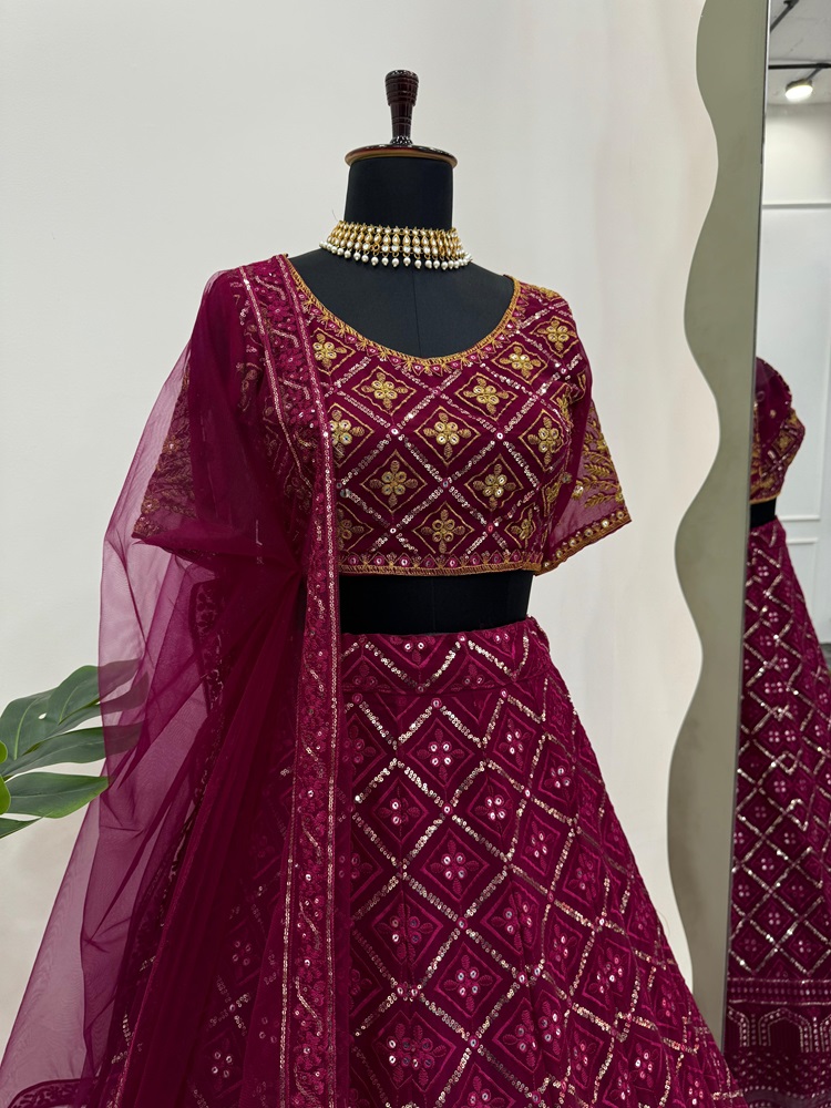 Cute Lehenga Choli and Dupatta set