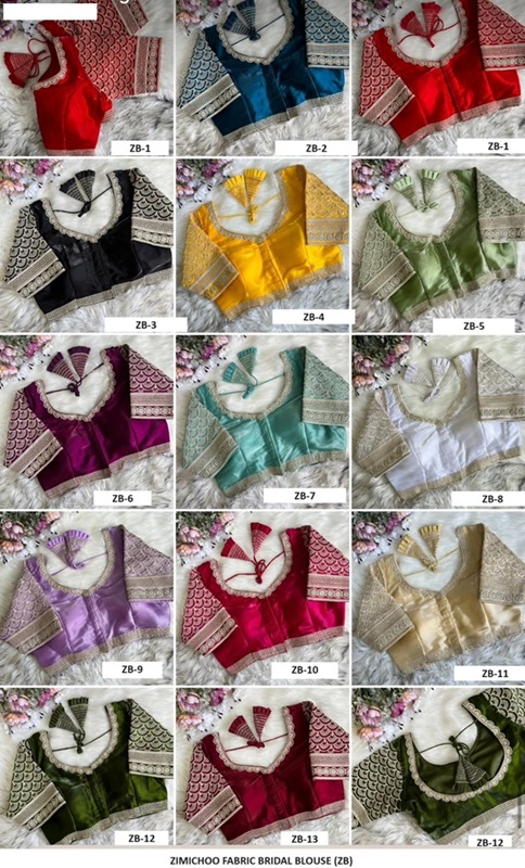 PURE DOLA SILK FULL SLEEVES BLOUSE (DS)