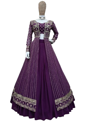 Lehenga Shrug Set