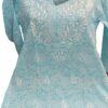 Lucknowi Malmal Short Kurti