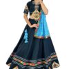 Festive Collection: Cotton Lehenga with Chain Stitch Work
