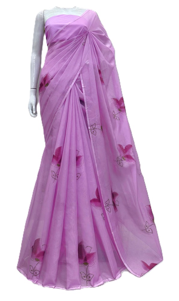 Designer Organza Silk Saree