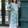 Chain stitch Embroidery Suit