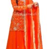 Georgette Top and Lehenga Set