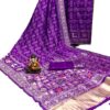 Dola Silk with designer weaving all over body