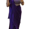 Full Stitched Pre-Draped Saree