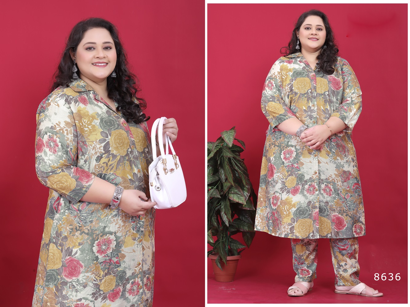 Big Size Premium Vertical Co-Ord Set