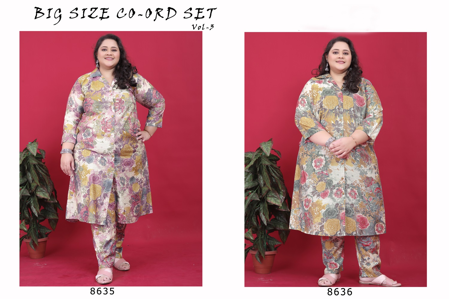 Big Size Premium Vertical Co-Ord Set