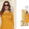 Vision Silk Kurti with Handmade Embroidery