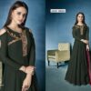 Lichi Georgette Designer Gown with Heavy Embroidery