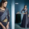 Lichi Georgette Designer Gown with Heavy Embroidery