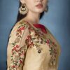 Premium Designer Morvi Silk Top with Heavy Embroidery & Lehenga