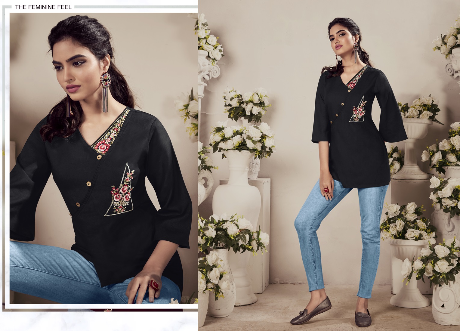 Trendy Designer Short Top