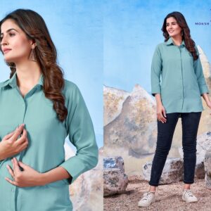 Premium Maaza Cotton Formal Shirt for Women: Style Meets Comfort