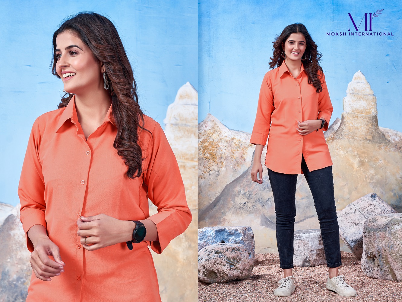Premium Maaza Cotton Formal Shirt for Women: Style Meets Comfort