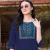 Nira Cotton Kurti with Heavy Embroidery