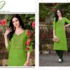 Nira Cotton Kurti with Heavy Embroidery