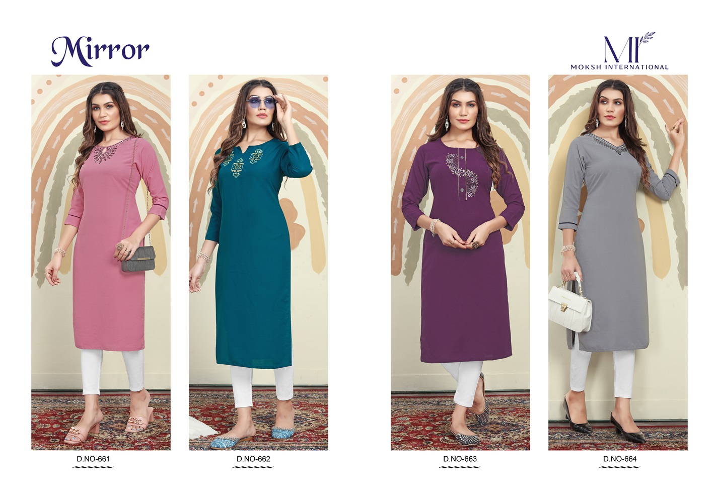 Maaza Cotton Handwork Kurta