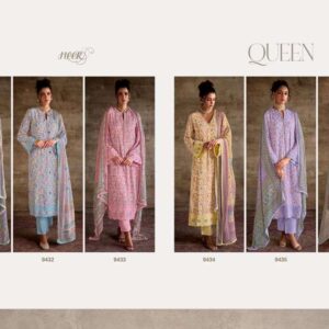 Pashmina Silk Embroidered Dress Material