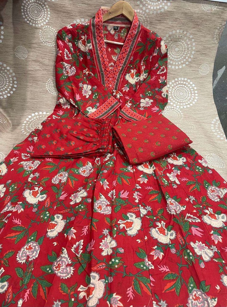 Mal Cotton Flower Printed Suits