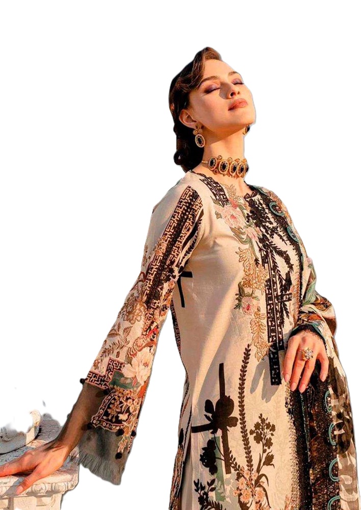 Exotic Pure Cotton Dress Material for Designer Suit