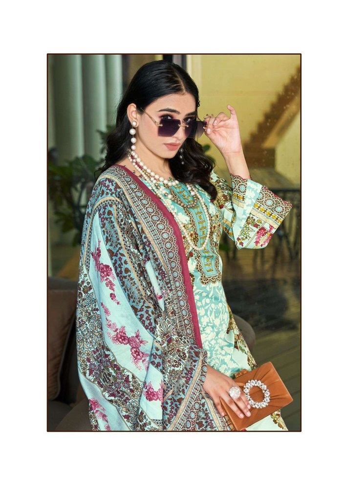 Exotic Pure Cotton Dress Material for Designer Suit