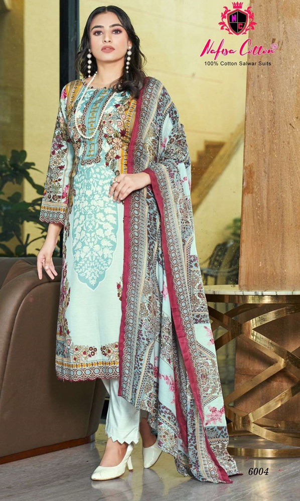 Exotic Pure Cotton Dress Material for Designer Suit