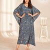French Crape Silk Kaftan Style Kurta