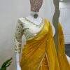 Designer Saree with Heavy Twill Net Fabric