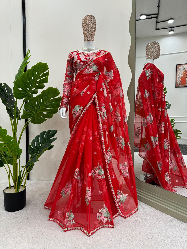 Designer Georgette Saree