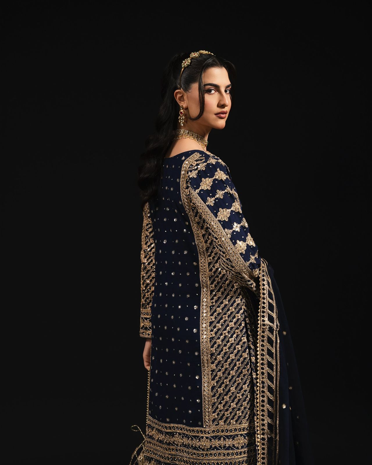 Faux Georgette Designer Suit