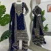 Faux Georgette Designer Suit