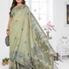 Khadi Cotton Jacquard Saree